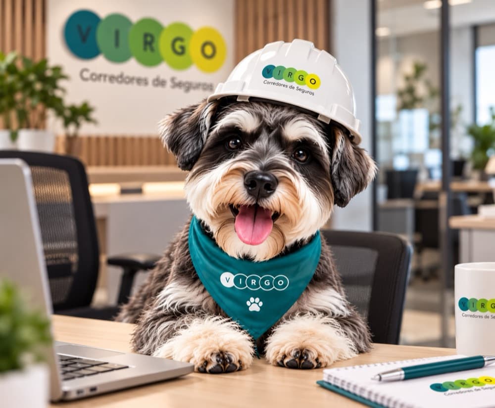 GIO, la mascota de Virgo Corredores de Seguros