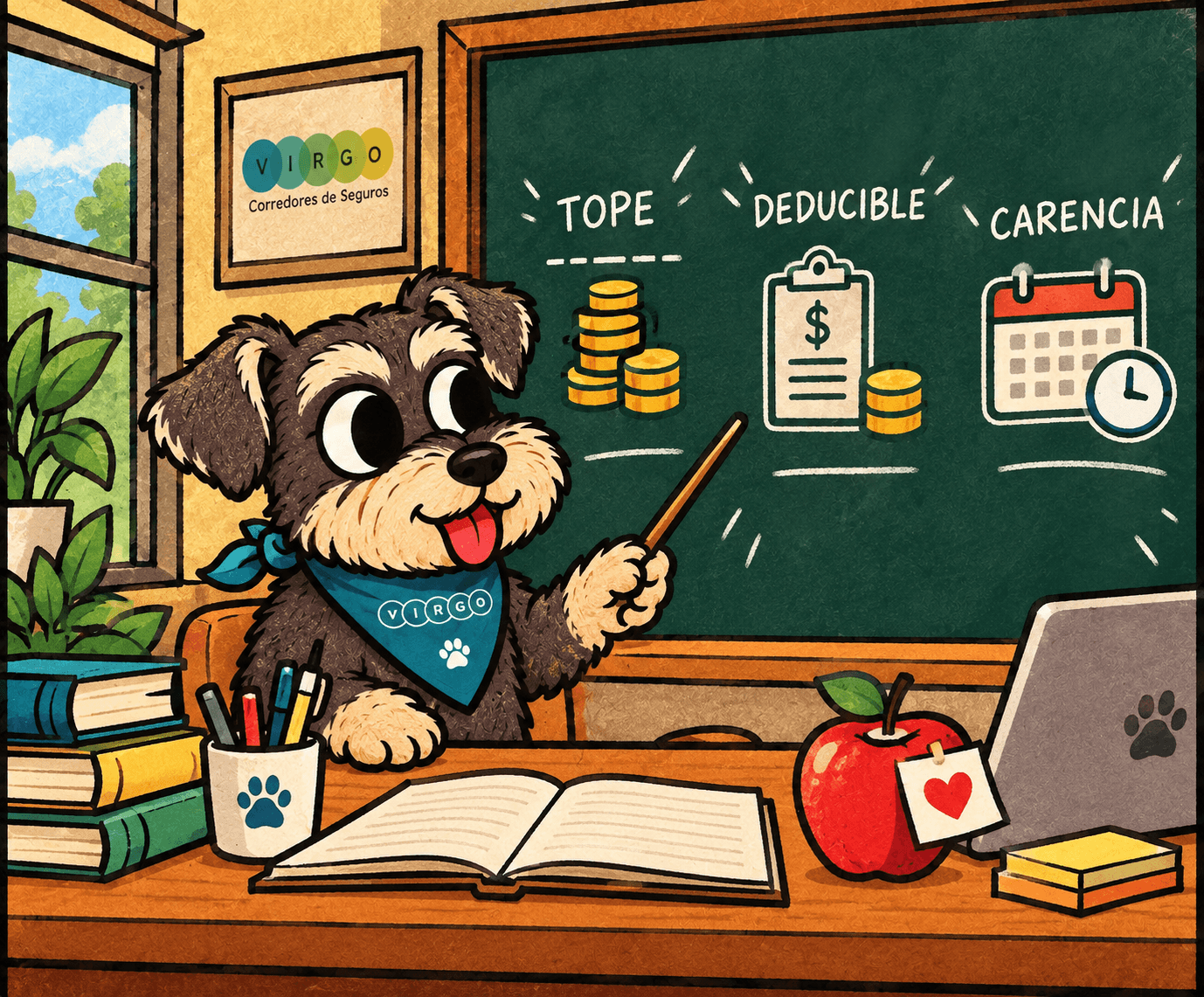 ¿Qué significa “tope”, “deducible” y “carencia”?